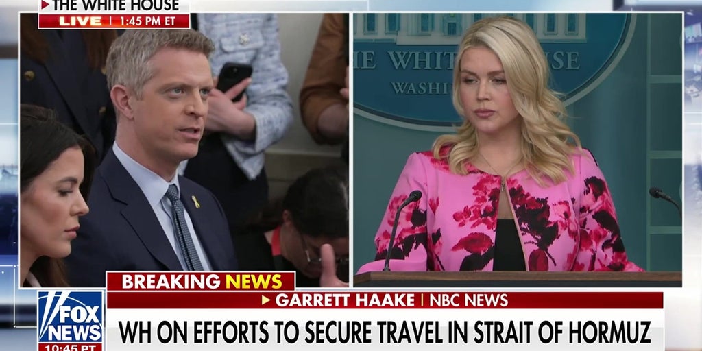 Leavitt fires back at reporter over question on Trump, 'potential war crimes'