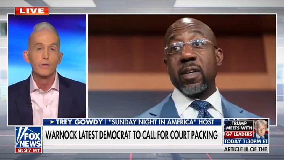 Trey Gowdy on Democrats pushing for court packing