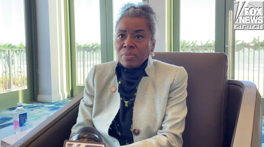  Republican woman who may become nation's first Black female governor says she's 'not really running to make history,' just 'leave it better than I found it.'