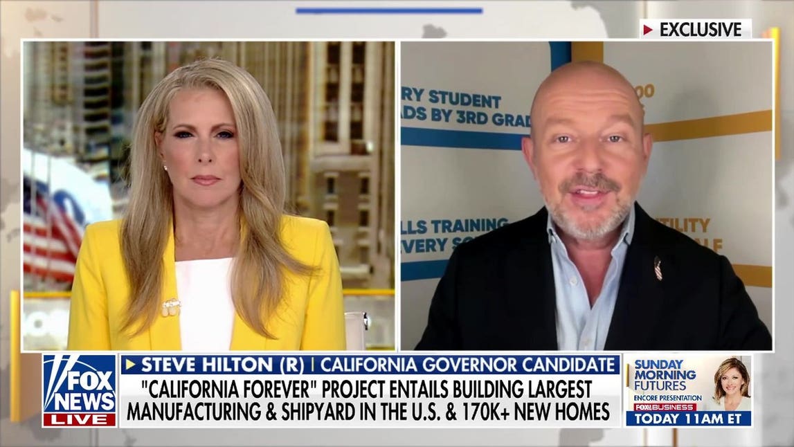 Steve Hilton warns of business exodus from California under Gavin Newsom
