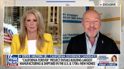 Steve Hilton warns of business exodus from California under Gavin Newsom