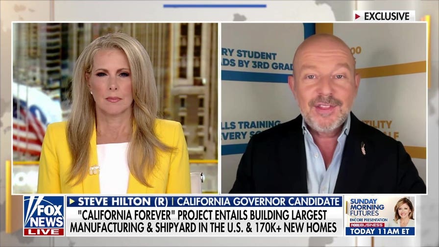 Steve Hilton warns of business exodus from California under Gavin Newsom