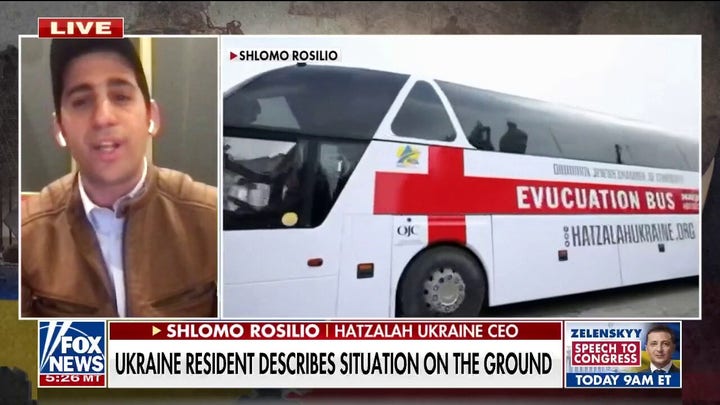 Ukraine resident says gas prices hampering evacuations