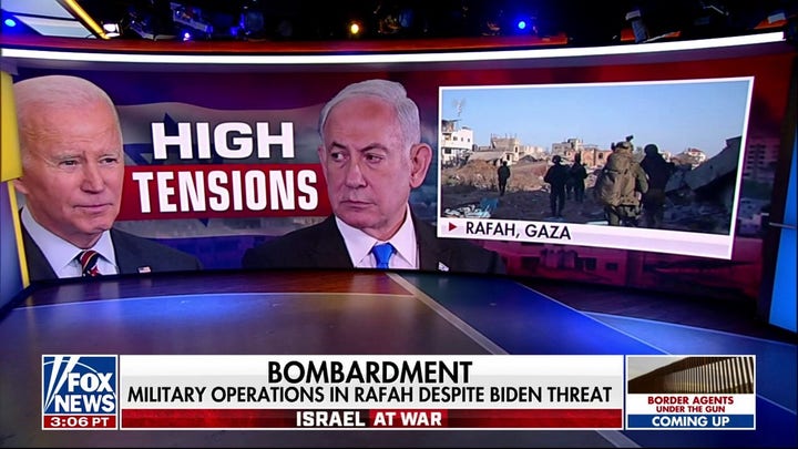 Israel proceeding with military operations in Rafah despite Biden's threat