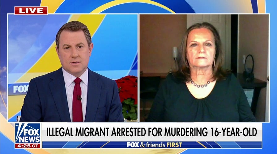 'Blood on his hands': Angel mom blasts Mayorkas after TX authorities arrest illegal migrant for killing teen