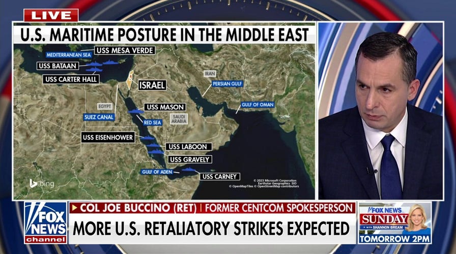 US must demonstrate that ‘we have the will’ to fight Iran: Col. Joe Buccino