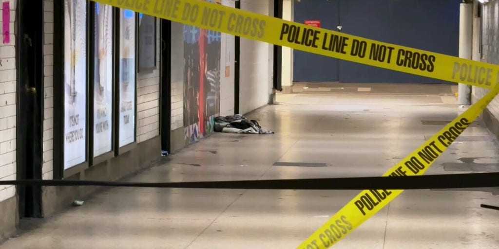 New York police investigate Penn Station after homeless man catches fire