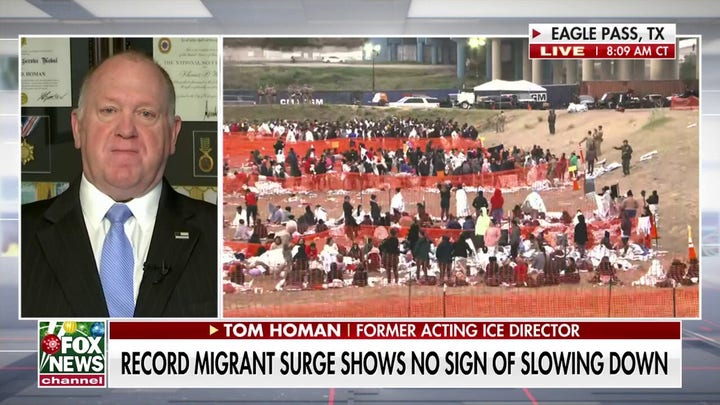 Tom Homan warns migrant surge has become a national security crisis