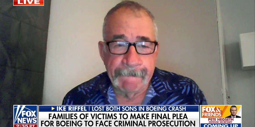 Father who lost two sons in Boeing crash concerned company could 'buy out' of criminal charges