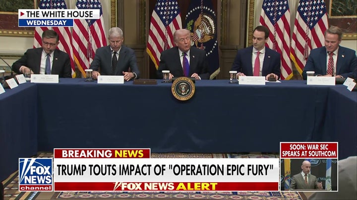 Trump promociona la Operación Furia Épica mientras Estados Unidos responde a las amenazas de Irán con precisión letal.