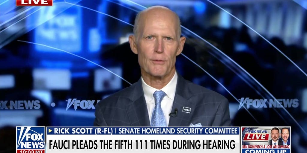 Rick Scott slams Anthony Fauci for pleading the Fifth Amendment 111 times