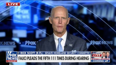 Rick Scott slams Anthony Fauci for pleading the Fifth Amendment 111 times