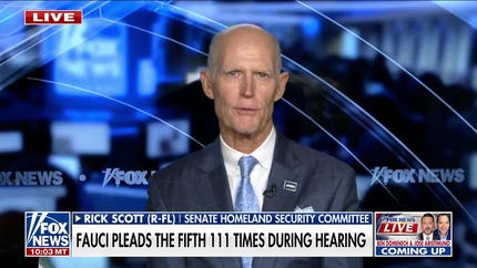 Rick Scott slams Anthony Fauci for pleading the Fifth Amendment 111 times