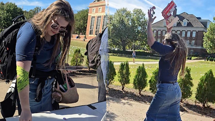 YAF table on OSU campus terrorized