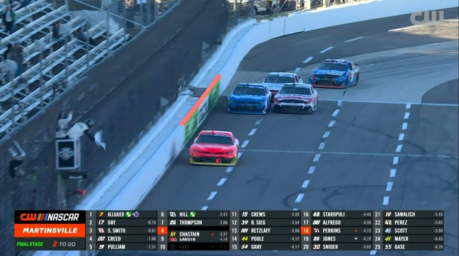 Justin Allgaier takes checkered emblem astatine NFPA 250 successful Martinsville | NASCAR connected FOX