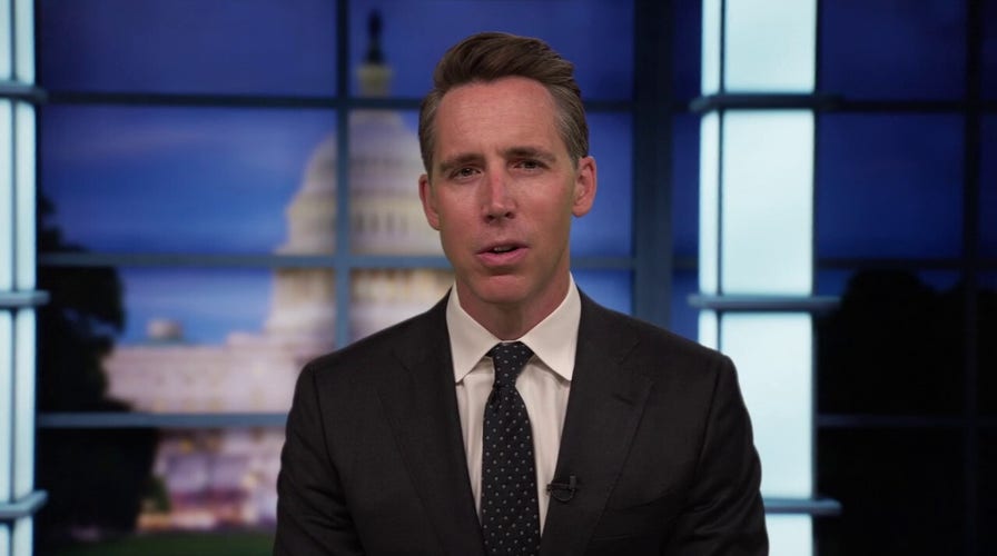  Sen. Josh Hawley accuses reporter of asking 'misogynistic' question after mentioning his wife
