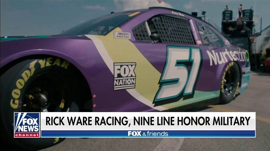 Rick Ware Racing, Nine Line Apparel team up to honor fallen heroes on race cars