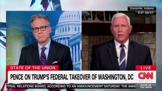 Former Vice President Mike Pence defends Trump's federal takeover in DC