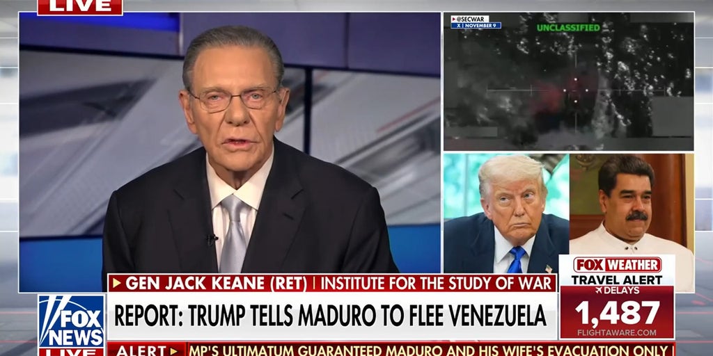 Trump reportedly tells Maduro to flee Venezuela