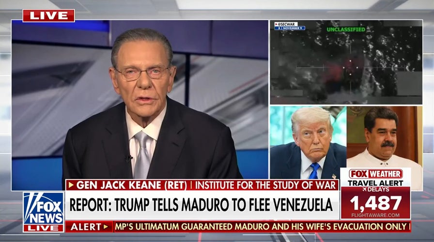 Trump reportedly tells Maduro to fly  Venezuela