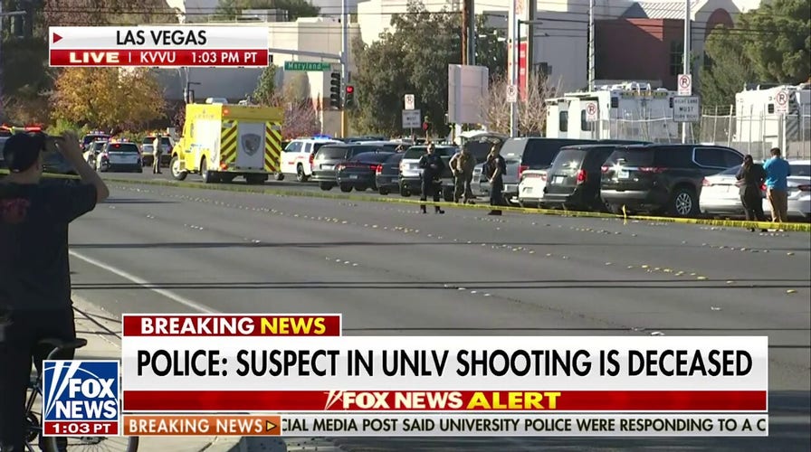 Suspect in University of Nevada, Las Vegas shooting dead: Police