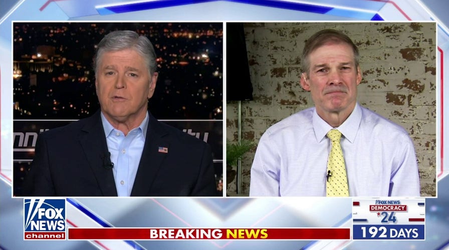 Jim Jordan: They’re keeping Biden in the basement and Trump on trial