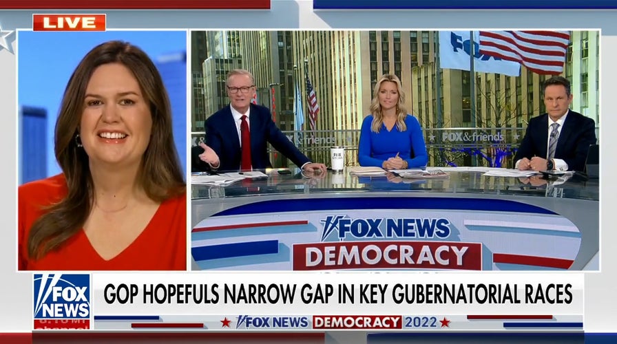 Sarah Huckabee Sanders rips Dems in final pitch to voters: They've destroyed everything they've touched