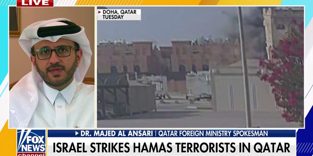 Qatar condemns Israeli strike against Hamas: 'An attack on our sovereignty'