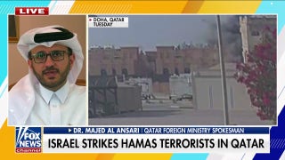 Qatar condemns Israeli strike against Hamas: 'An attack on our sovereignty'
