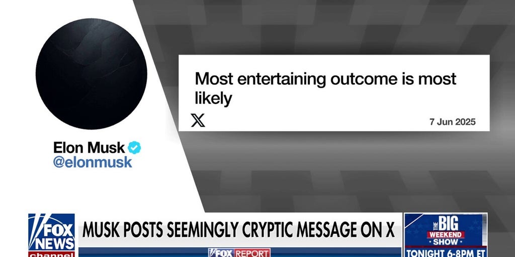 Elon Musk makes cryptic post on X amid feud with Trump