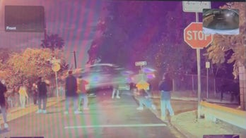 Police search for suspect in California Tesla stunt gone wrong caught on camera