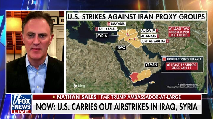 Nathan Sales: 'Huge risk' to telegraphing against Iran