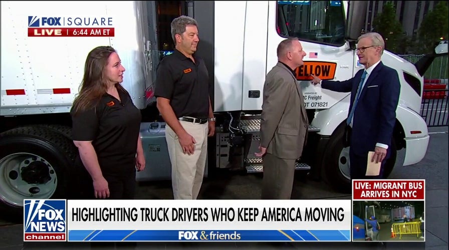 Steve Doocy celebrates National Trucker Appreciation week