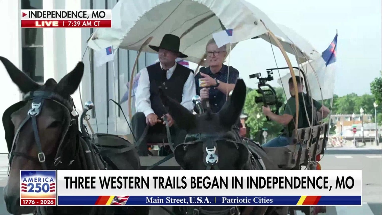 Steve Doocy highlights ‘patriotic’ Missouri city during America 250 tour