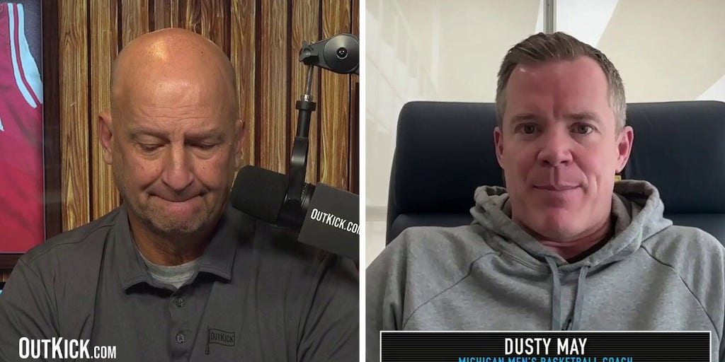 Michigan basketball coach Dusty May talks Big Ten learning curve