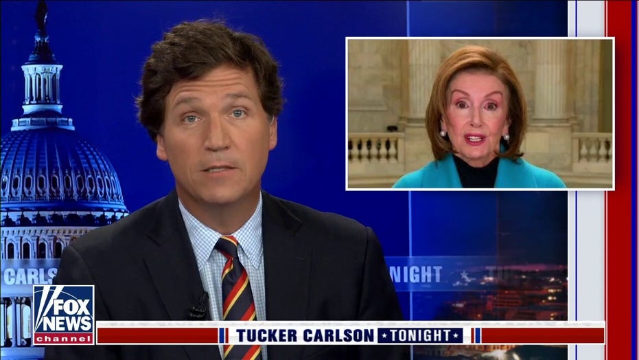 Tucker Carlson mocks Pelosi as 'Michael Jackson': He's had a lot of work done since we saw him last'