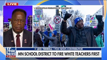 Leo Terrell goes off on school district's 'illegal and racist' policy of laying off White teachers first