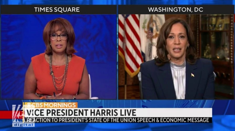 Kamala Harris Pressed By ABC, CBS Over Poor Biden Poll Numbers: Biden ...