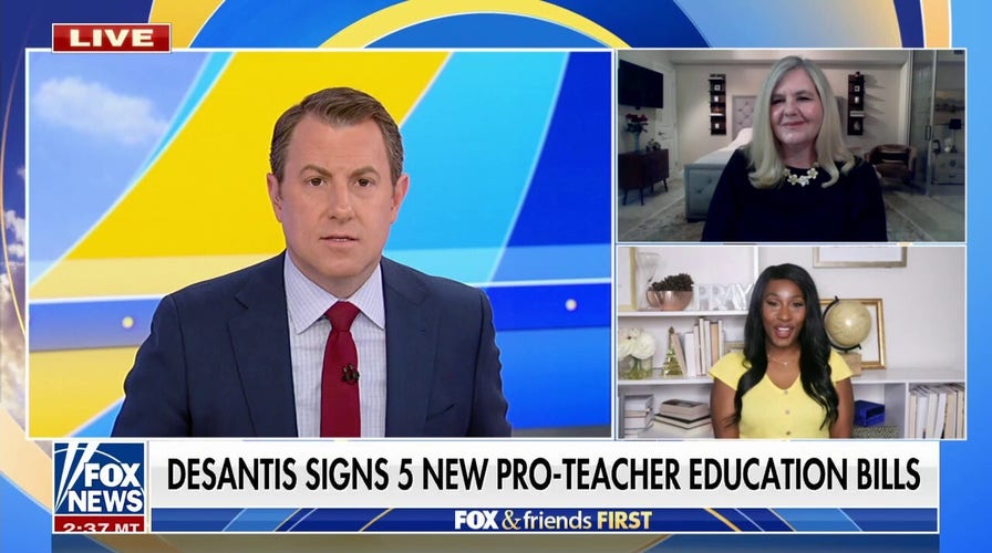 DeSantis passes new education bills to protect Florida teachers
