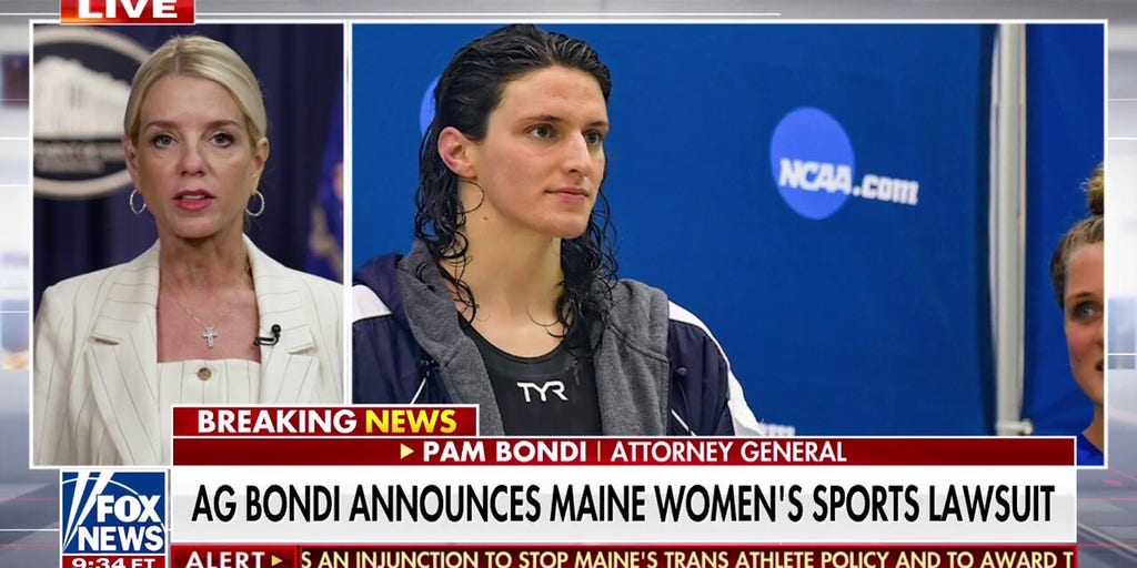 Bondi says Maine will lose federal funding over Title IX violations: 'It's ridiculous'