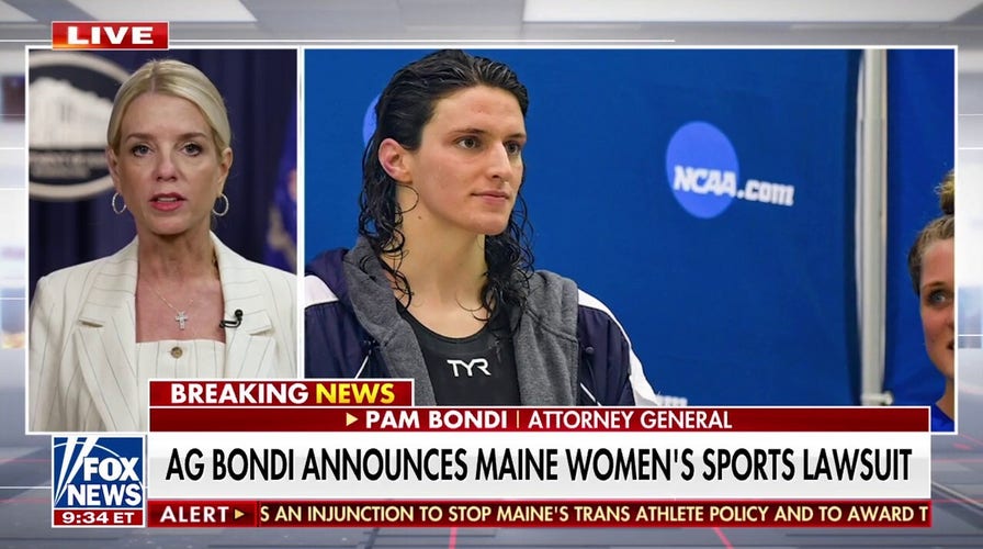 Bondi says Maine will lose federal funding over Title IX violations: 'It's ridiculous'