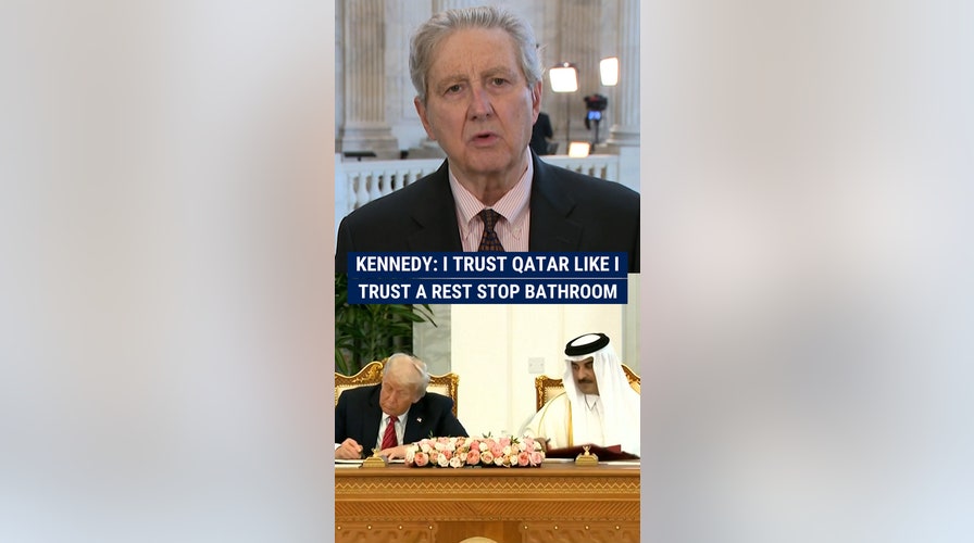 Sen. John Kennedy with the hottest take on Trump's negotiations with Qatar and Iran
