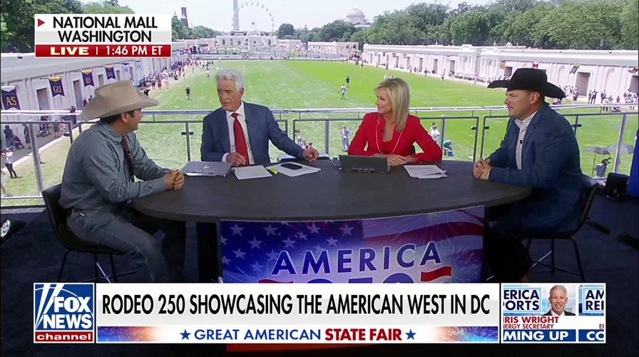 Rodeo 250 celebrates the American West and cowboy culture in Washington, DC