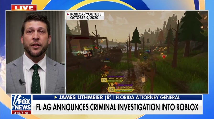 Florida AG announces criminal investigation into Roblox over child exploitation allegations