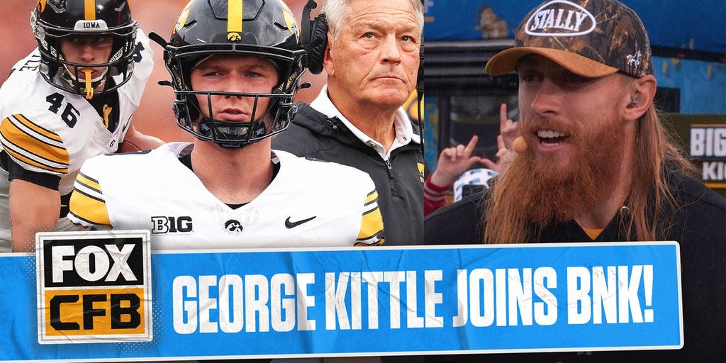 George Kittle Breaks Down Iowa vs Wisconsin and What Battle of the Heartland Rivalry Means for CFB