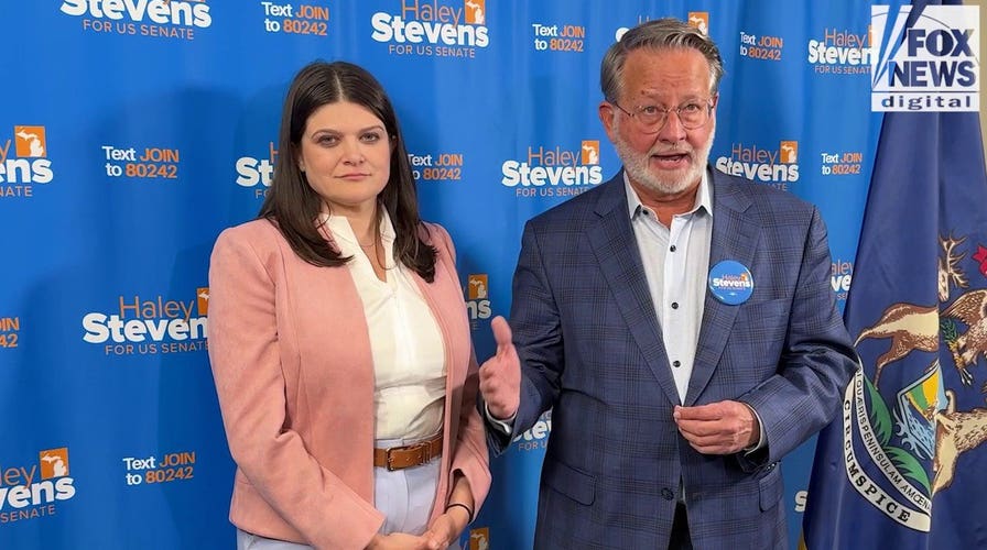 Rep. Haley Stevens pushes backmost  connected  electability attacks arsenic  Sen. Gary Peters says she's Democrats' champion  changeable  successful  Michigan