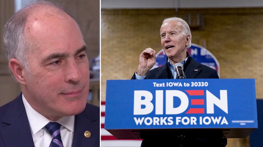 Biden supporter Sen. Casey expresses frustration over Iowa caucus delay