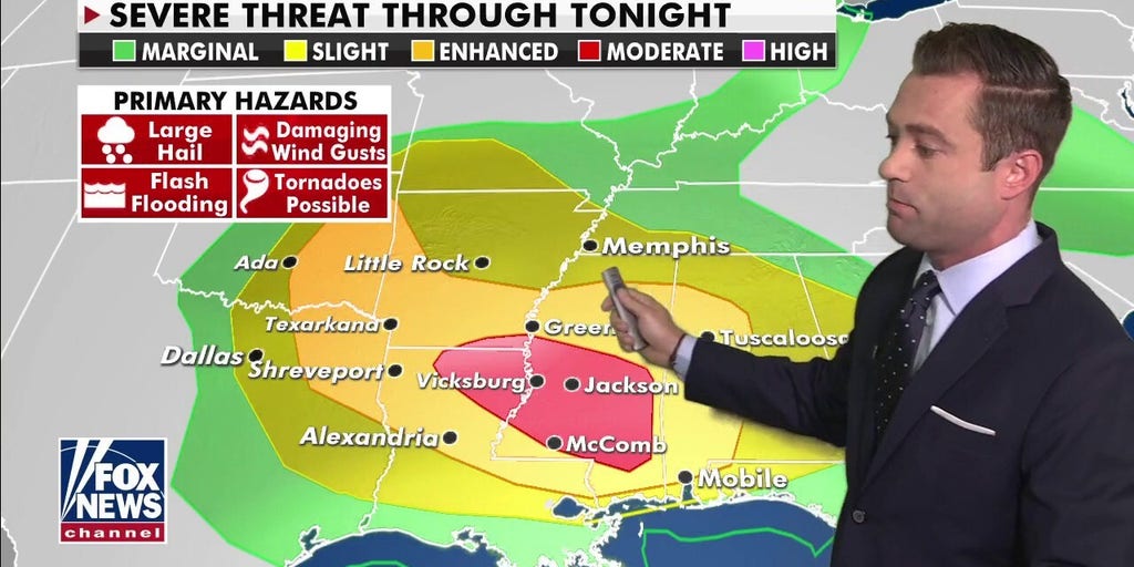 National weather forecast, April 9 Fox News Video