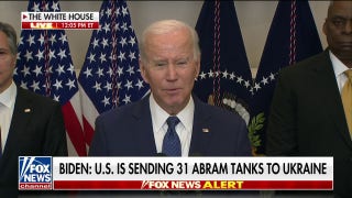 President Biden delivers remarks on sending battle tanks to Ukraine - Fox News