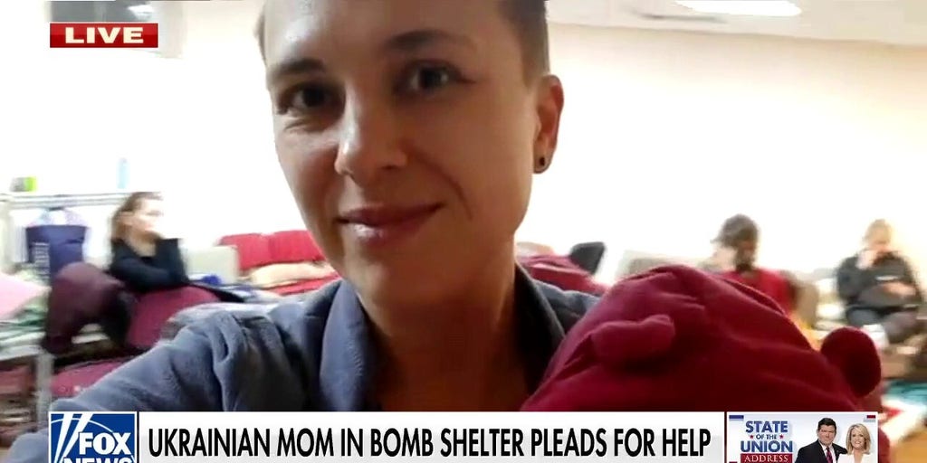 Ukrainian Mother Who Pleaded For Bidens Help Offers Update From Bomb Shelter Fox News Video